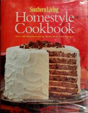 Cover of: Southern living homestyle cookbook