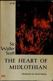 Cover of: The heart of Midlothian. by Sir Walter Scott