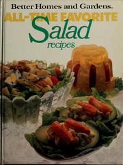Cover of: All-time favorite salad recipes