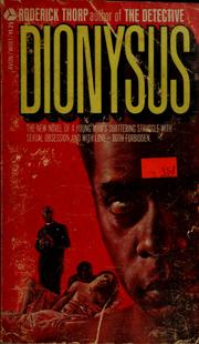 Cover of: Dionysus by Roderick Thorp