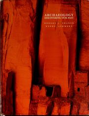 Cover of: Archaeology: discovering our past