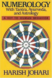 Cover of: Numerology: with Tantra, Ayurveda, and astrology