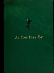 Cover of: As you pass by.