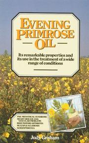 Cover of: Evening primrose oil