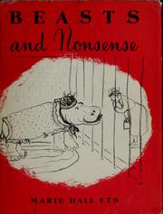 Cover of: Beasts and nonsense.