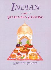 Cover of: Indian vegetarian cooking