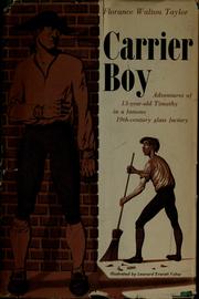 Cover of: Carrier boy