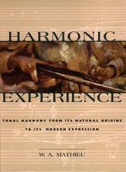 Harmonic Experience by W. A. Mathieu