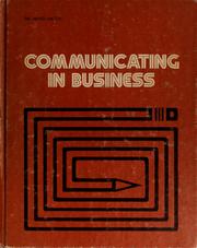 Cover of: Communicating in business