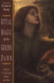 Cover of: Ritual Magic of the Golden Dawn by Francis X. King