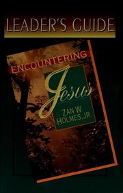 Cover of: Encountering Jesus