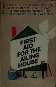 Cover of: First aid for the ailing house