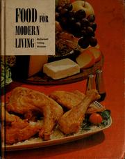Cover of: Food for modern living