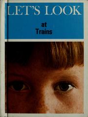 Cover of: Let's look at trains