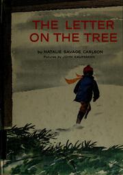 The Letter on the Tree by Natalie Savage Carlson