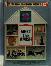 Cover of: Meet the Amish by Fred L. Israel