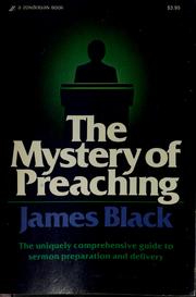 Cover of: The mystery of preaching
