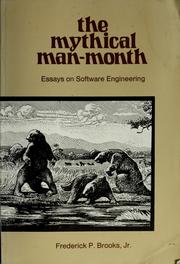 Cover of: The mythical man-month: essays on software engineering