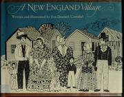 Cover of: A New England village