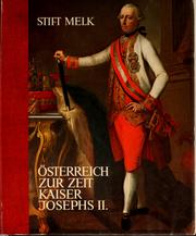 Cover of: Österreich zur Zeit Kaiser Josephs II