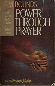 Cover of: Power through prayer: with special study guides for today's reader