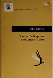 Cover of: Rameau's nephew by Denis Diderot