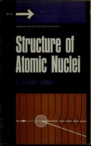 Cover of: Structure of atomic nuclei