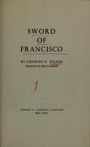 Cover of: Sword of Francisco by Jay Williams