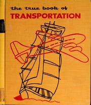 Cover of: The true book of transportation.