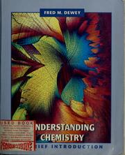Cover of: Understanding chemistry: a brief introduction