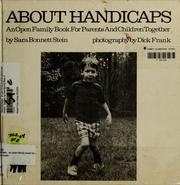 Cover of: About handicaps: an open family book for parents and children together