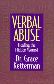 Cover of: Verbal Abuse by Grace H. Ketterman