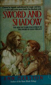 Cover of: Sword and shadow