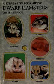 Cover of: A Step-by-step book about dwarf hamsters