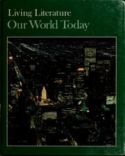Cover of: Our world today