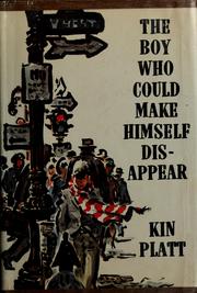 Cover of: The boy who could make himself disappear.