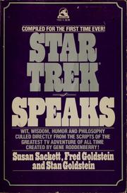 Cover of: Star trek speaks