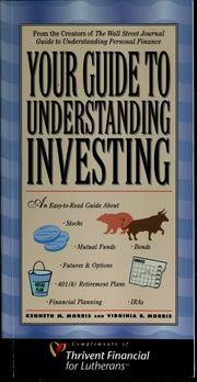 Cover of: Your guide to understanding investing