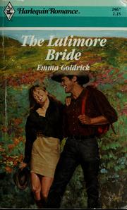 Cover of: The Latimore bride