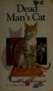 Cover of: Dead man's cat: a mystery