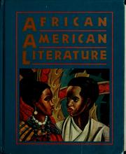 Cover of: African American Literature: Voices in a Tradition