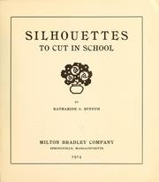 Cover of: Silhouettes to cut in school