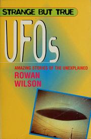 Cover of: UFOs by Rowan Wilson