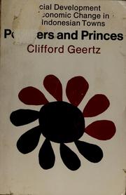Cover of: Peddlers and Princes