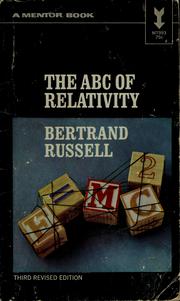 Cover of: The ABC's of Relativity