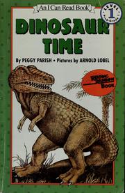 Cover of: Dinosaur time by Peggy Parish