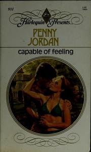 Cover of: Capable of feeling