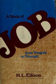 Cover of: A study of Job by H. L. Ellison