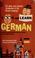Cover of: Look and learn German.