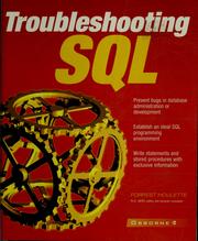 Cover of: Troubleshooting SQL
